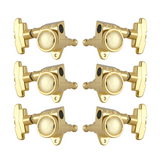 Grover Roto-Grip Locking Rotomatics 509 Series Gold Set 3+3 - 3 Step Button