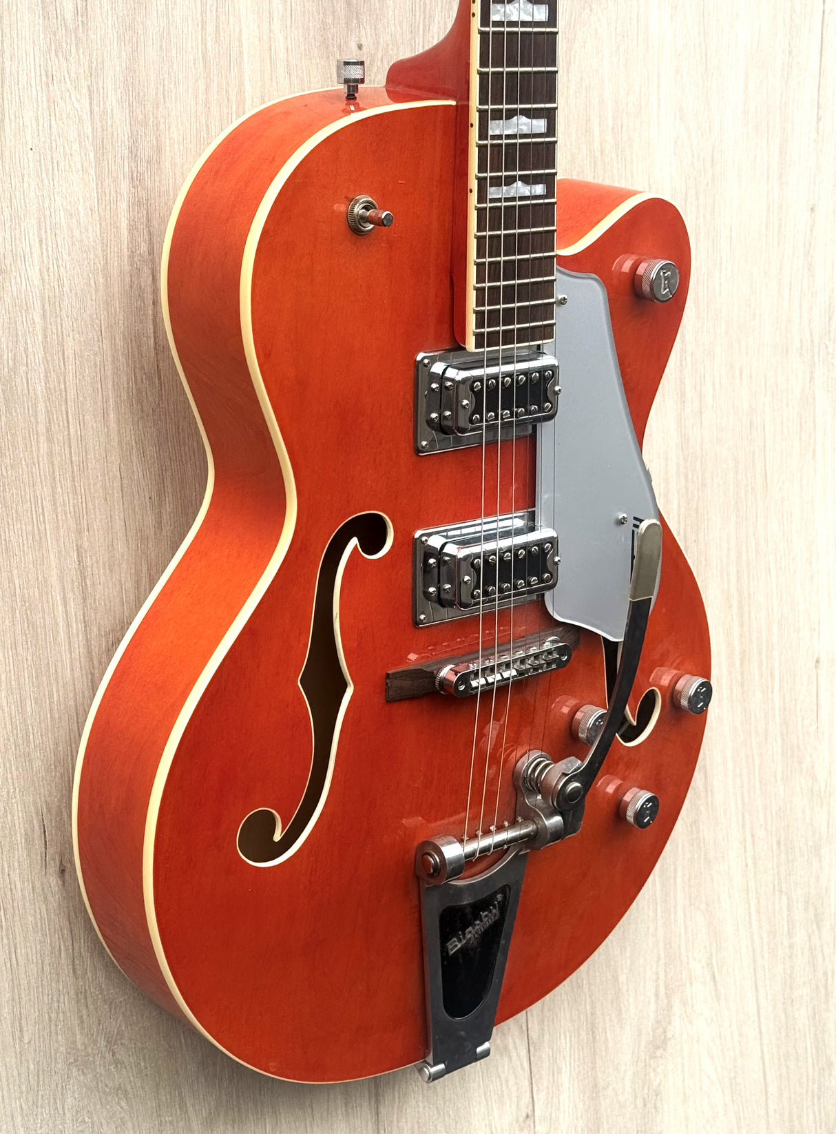 Gretsch G5420T Electromatic Hollow Body Single Cut Orange Stain With Hard Case