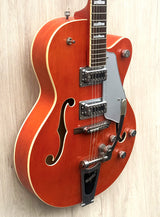 Gretsch G5420T Electromatic Hollow Body Single Cut Orange Stain With Hard Case