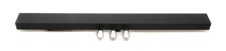 Kawai F-350 Triple Piano Pedal Board Black
