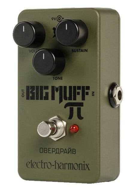 Electro Harmonix Green Russian Big Muff Pi - Fuzz / Distortion / Sustainer