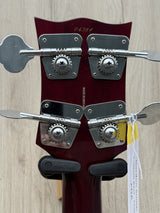 Vintage Gordon Smith GS SG-Style Custom Bass Cherry