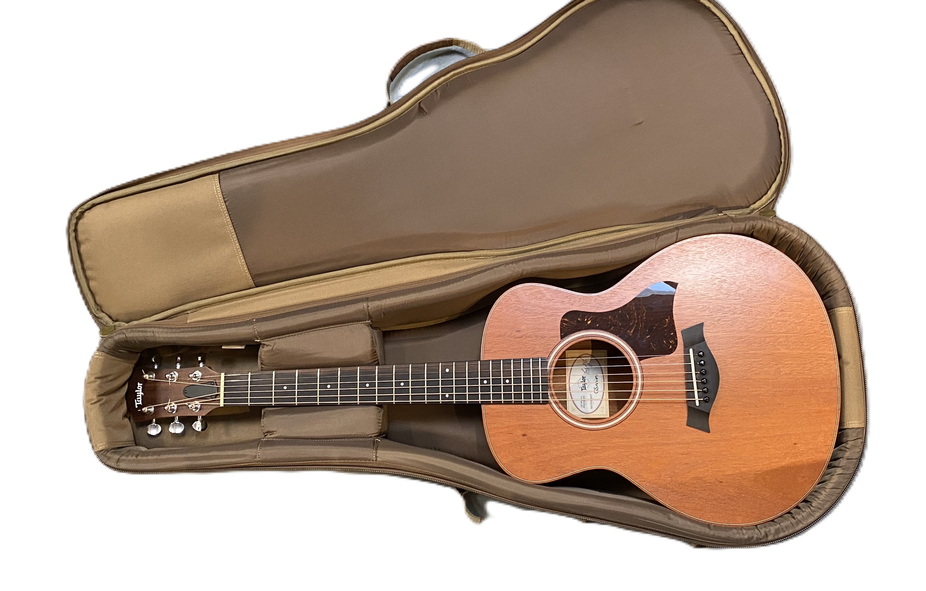 Taylor GS Mini-e Mahogany　pickup付　専用ケース付 GS Mini-e Mahogany Layered Sapele Acoustic-Electric Guitar