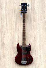 Vintage Gordon Smith GS SG-Style Custom Bass Cherry