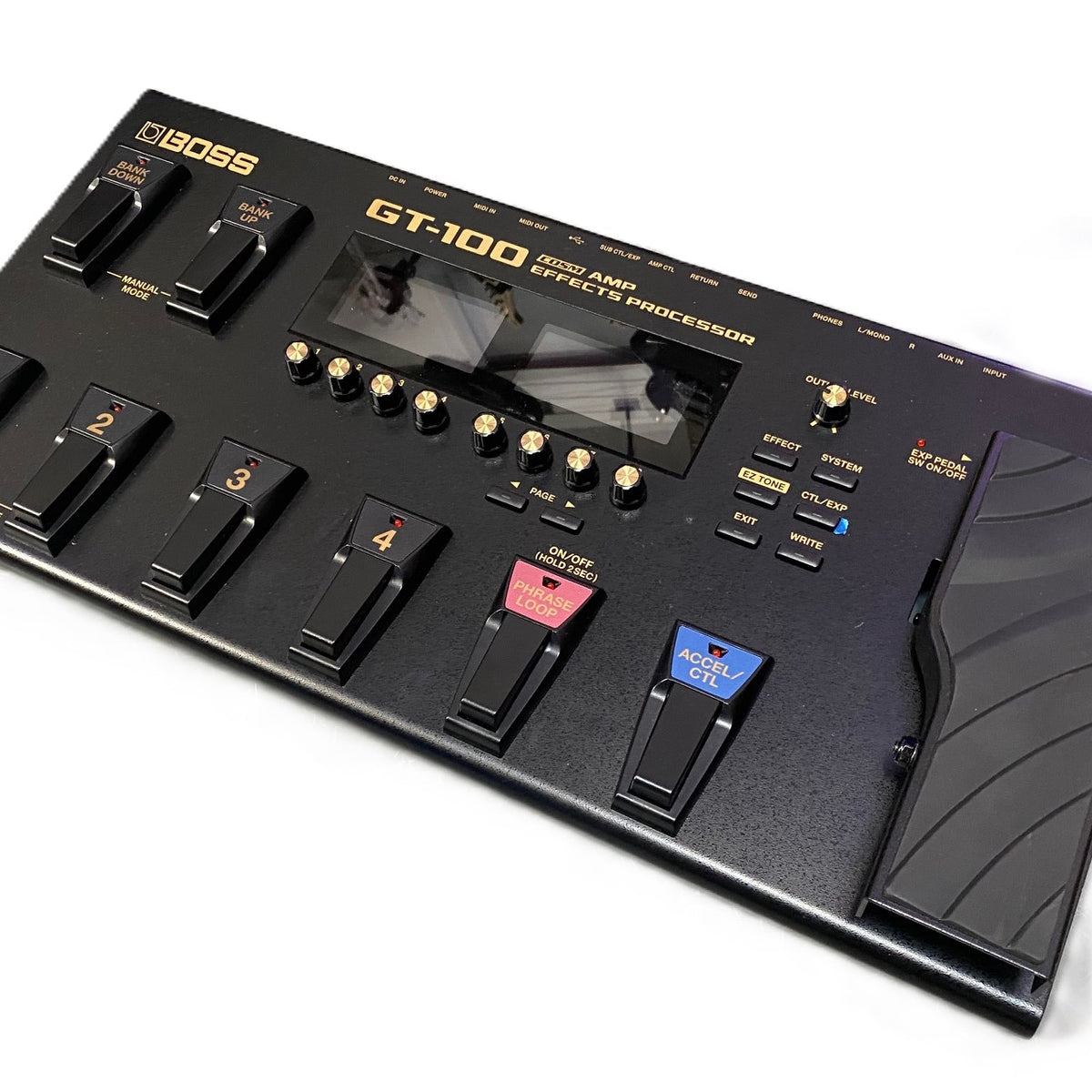 Boss GT100 COSM Amp Effects Processor with Carry Bag – Reidys Home Of Music