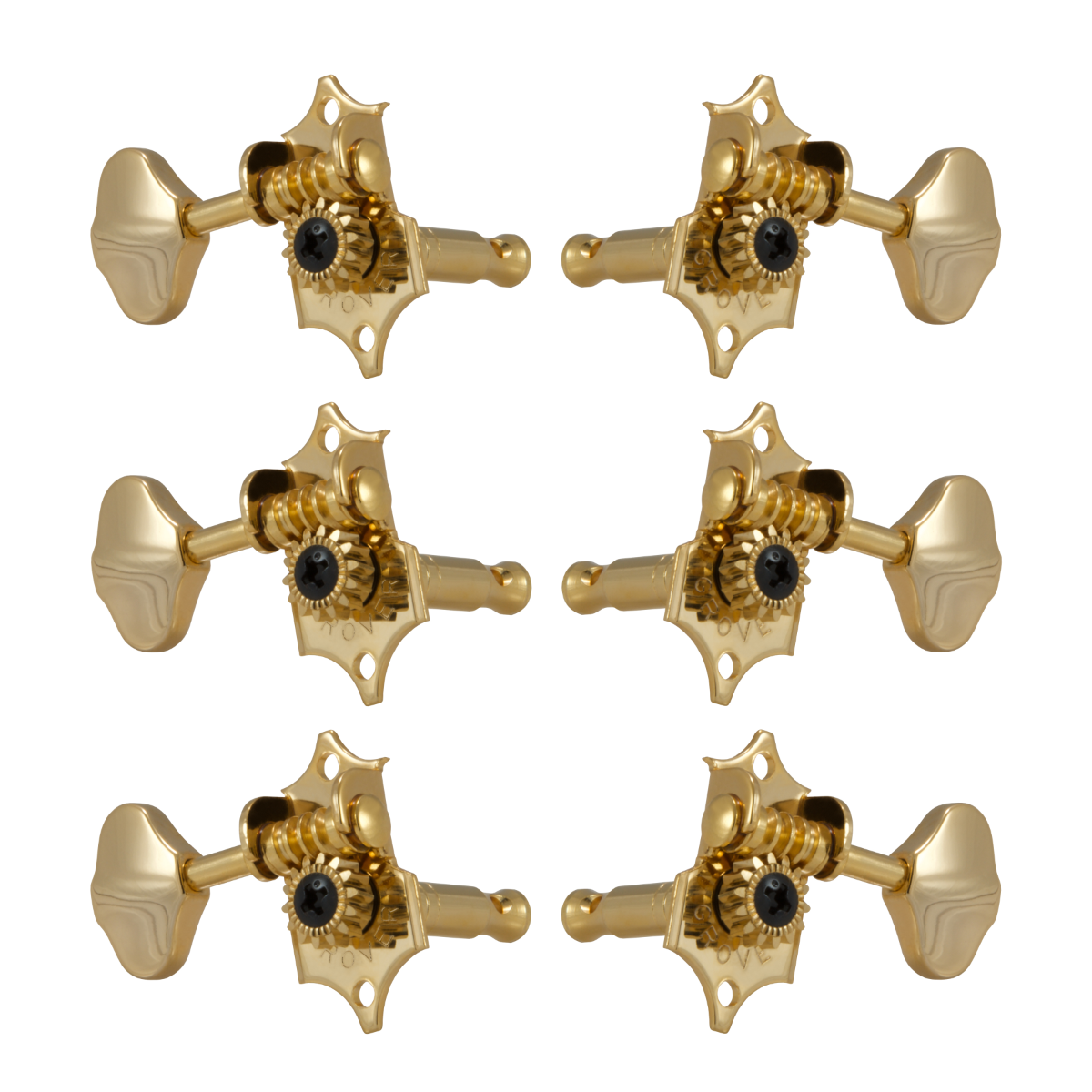 Grover Sta-Tite Vertical 97 Series Chrome Set 3+3