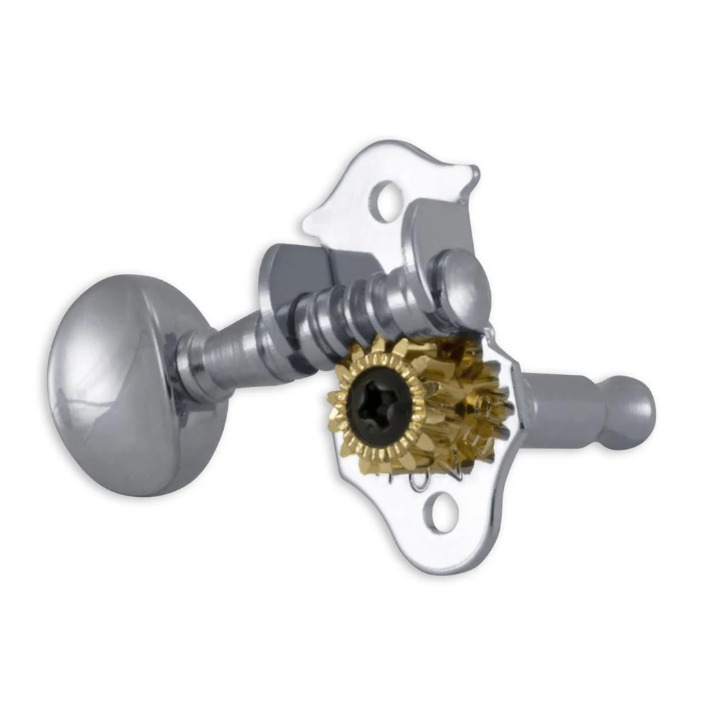 Grover Sta-Tite Vertical 98 Series Chrome Set 3+3
