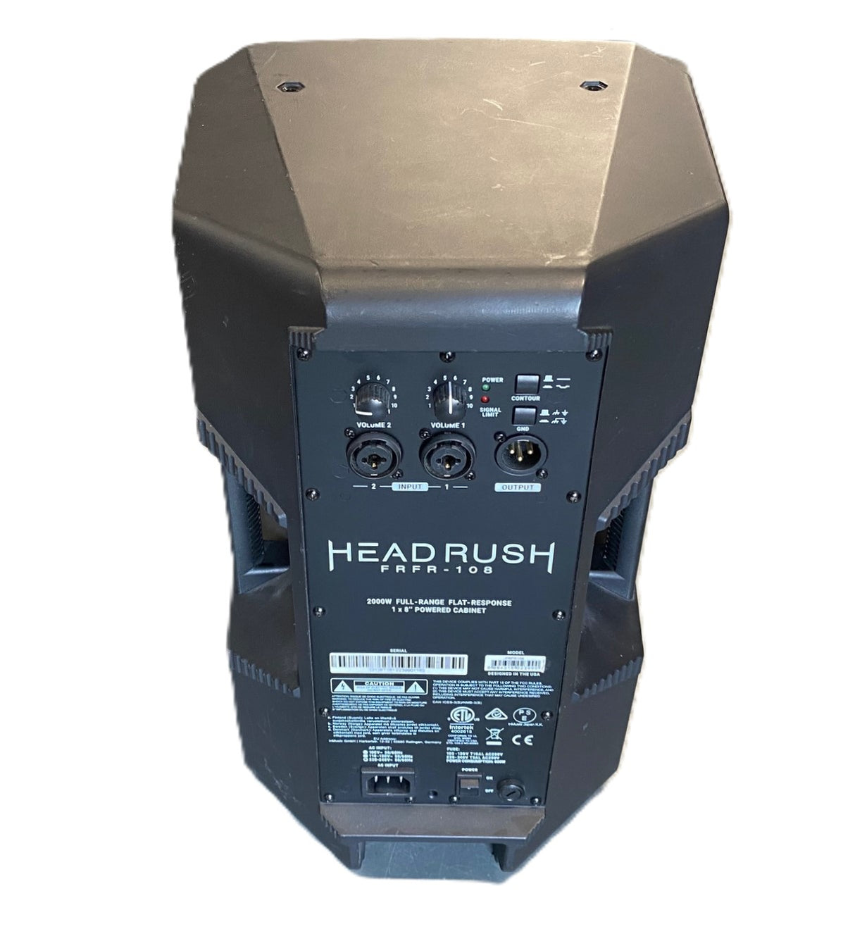 HeadRush FRFR-108 Full Range Flat Response 2000W Powered Speaker / Monitor
