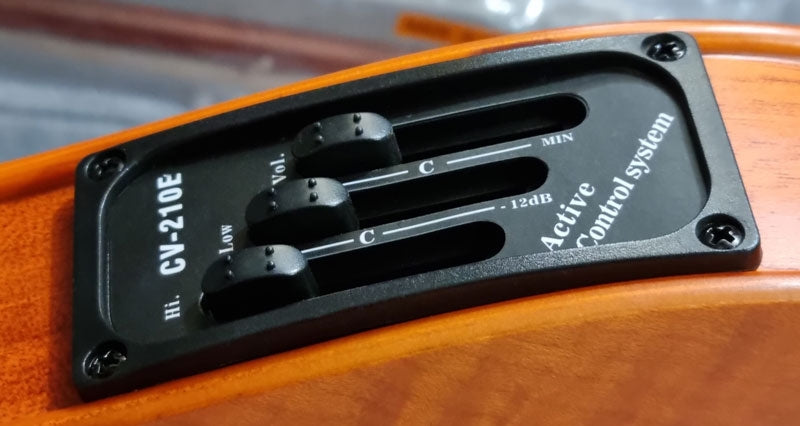 Hidersine Electric Violin Outfit 4/4 - Flamed Maple
