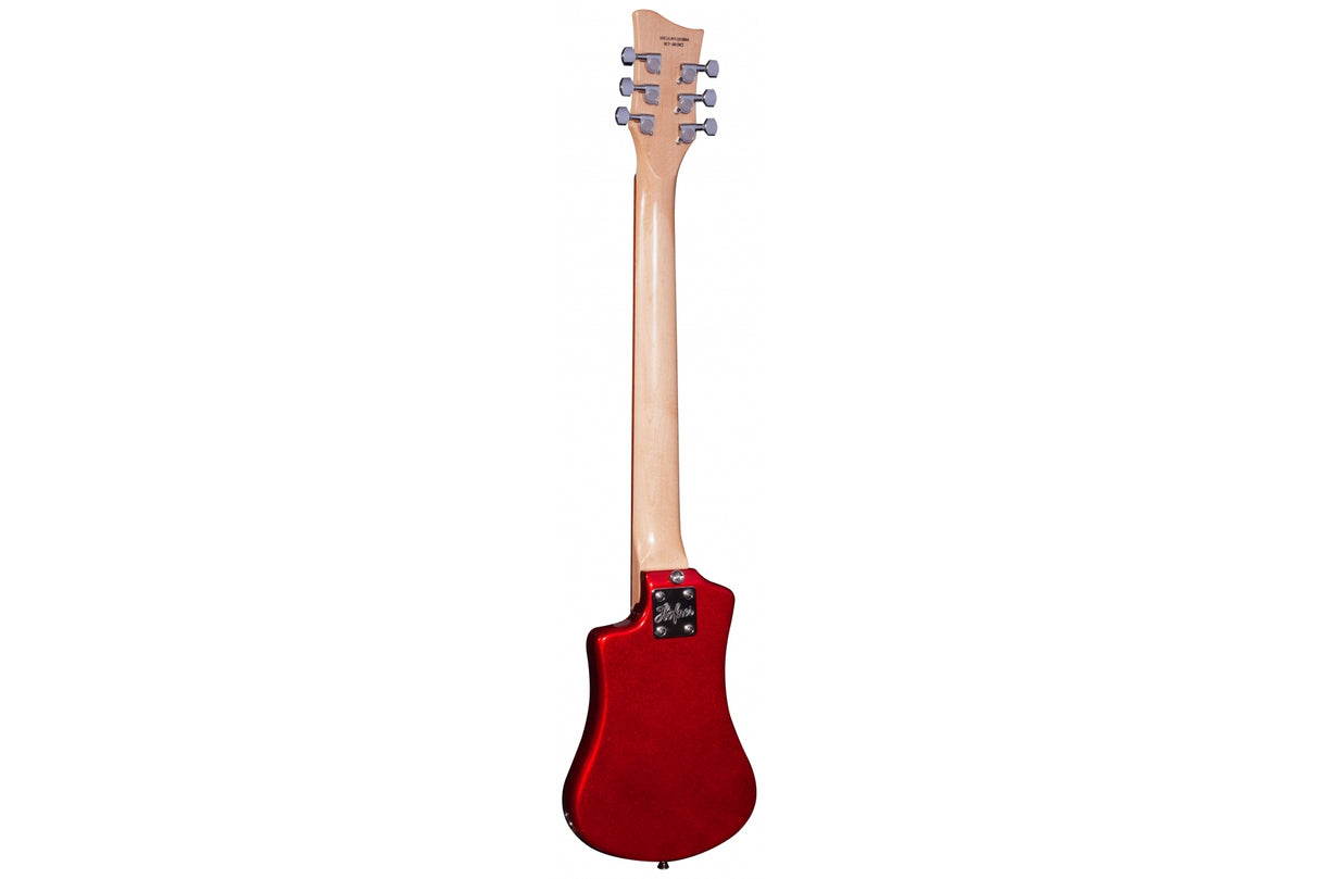 Hofner HCT Shorty Guitar Deluxe - Red