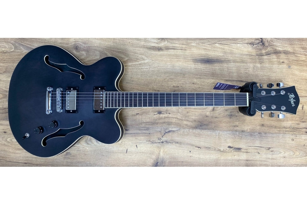 Hofner Verythin Black Stain Matt – Reidys Home Of Music