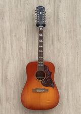 Epiphone Inspired by Gibson Hummingbird 12-String Aged Cherry Sunburst 2020