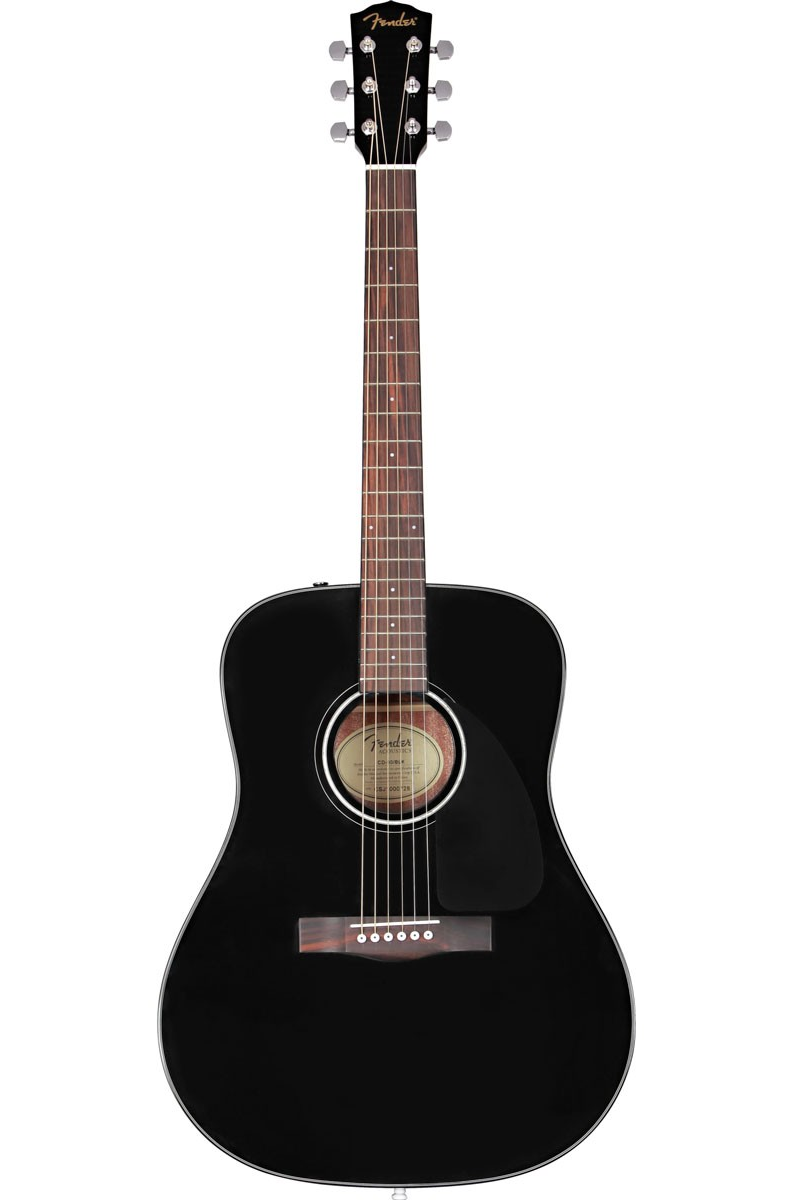 Fender CD-60 Dreadnought V3 Black