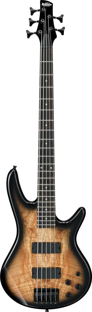 Ibanez GSR205SM-NGT 5-String GIO SR Bass Spalted Maple Natural Grey Burst