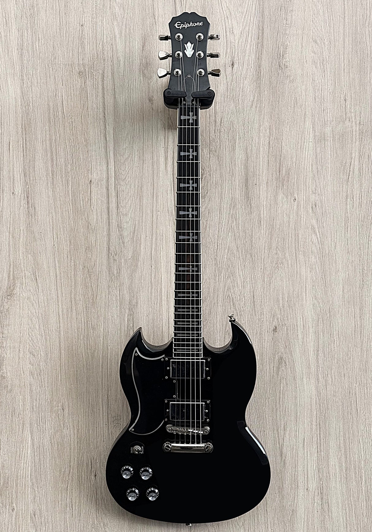 Epiphone Toni Iommi SG Ebony Left Hand 2012