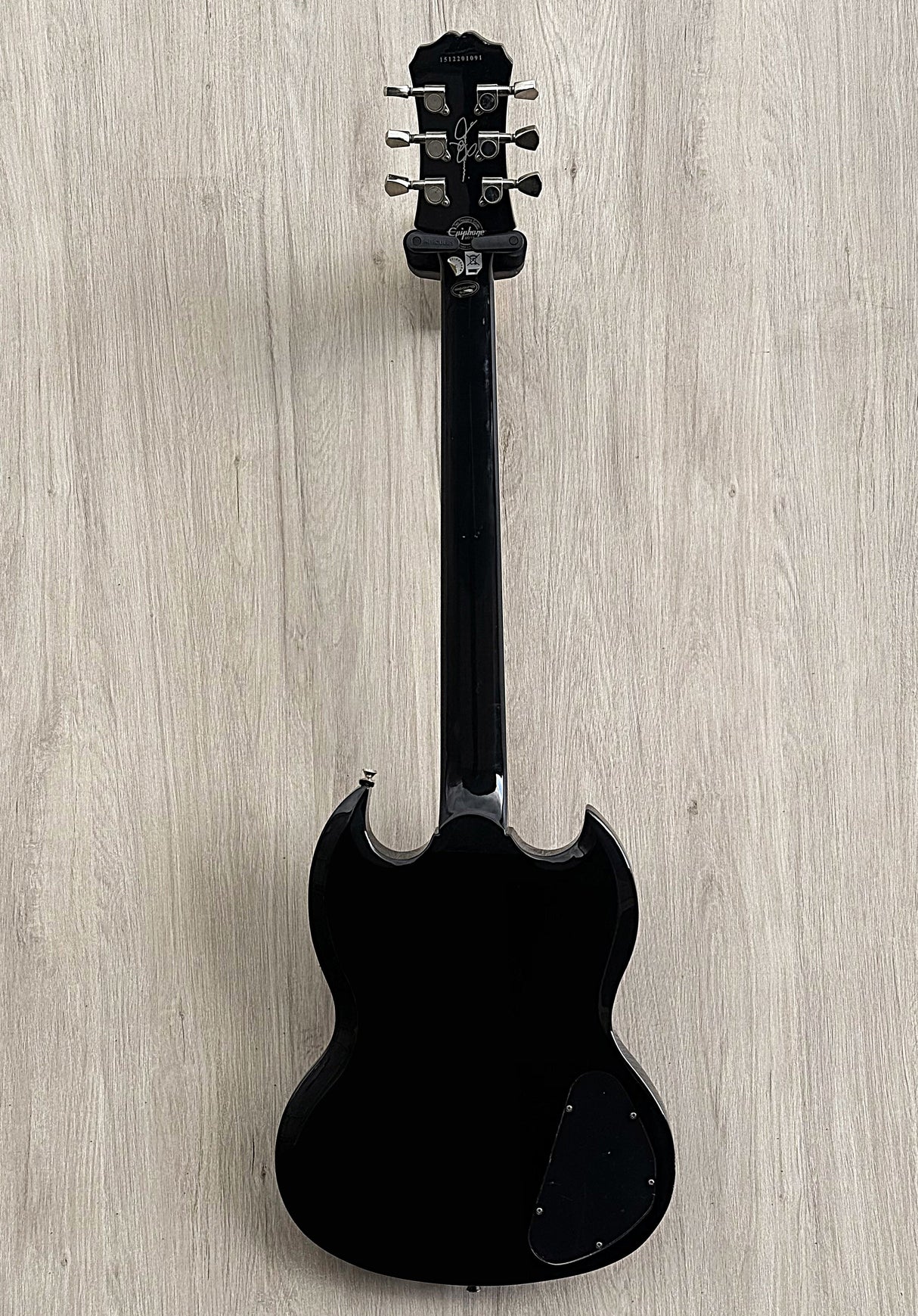 Epiphone Toni Iommi SG Ebony Left Hand 2012