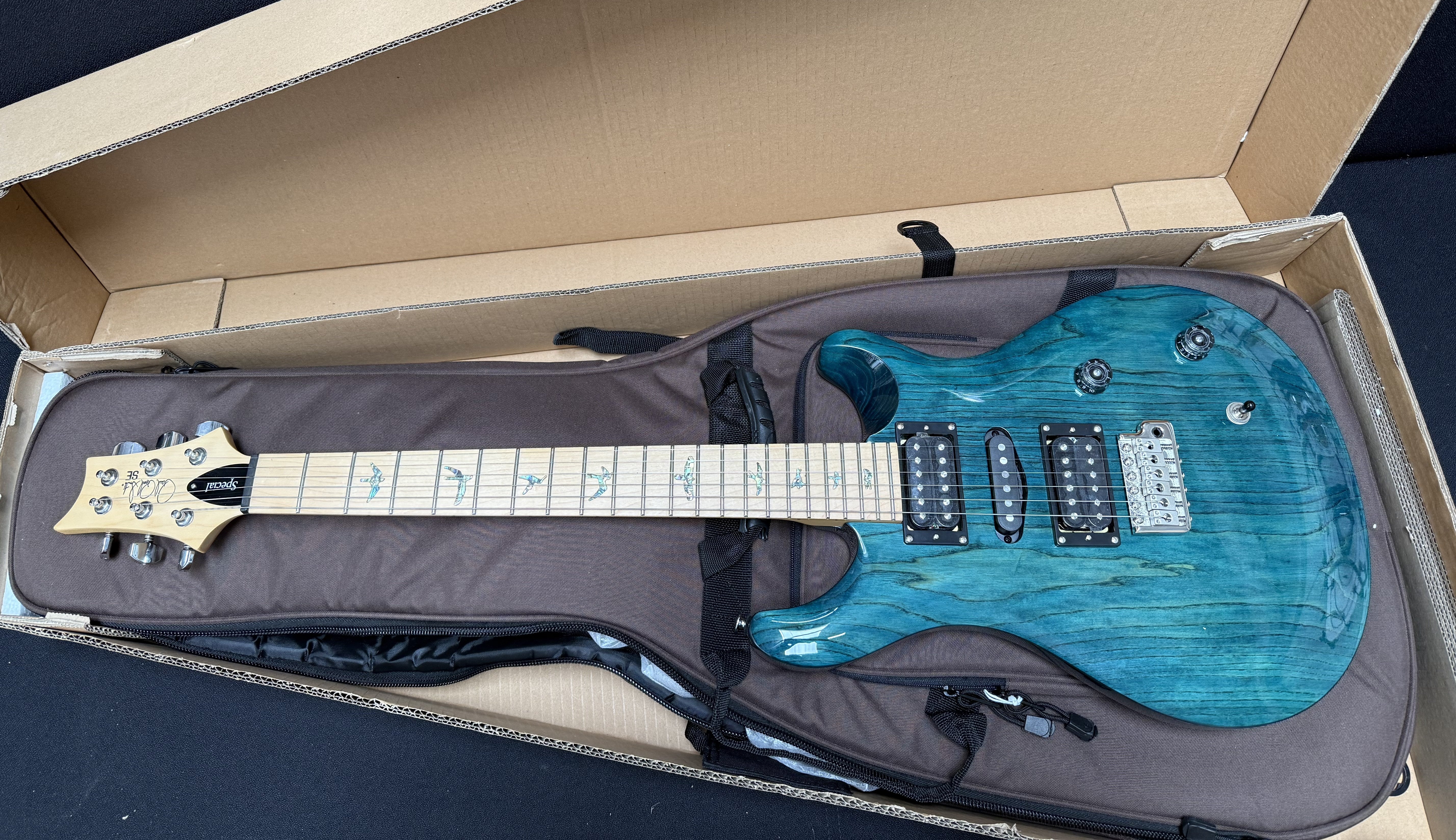 PRS SE Swamp Ash Special Iri Blue – Reidys Home Of Music