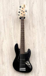Squier Affinity Jazz Bass VI Black Metallic 2024