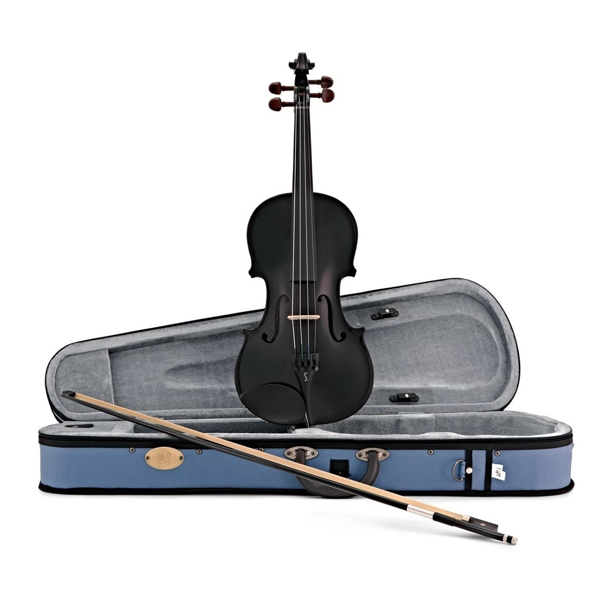 Stentor Violin Harlequin Black 1/2