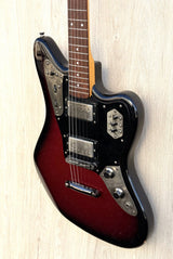 Fender Crafted In Japan JGS-78 Jaguar Gunmetal Red Burst 2002-4