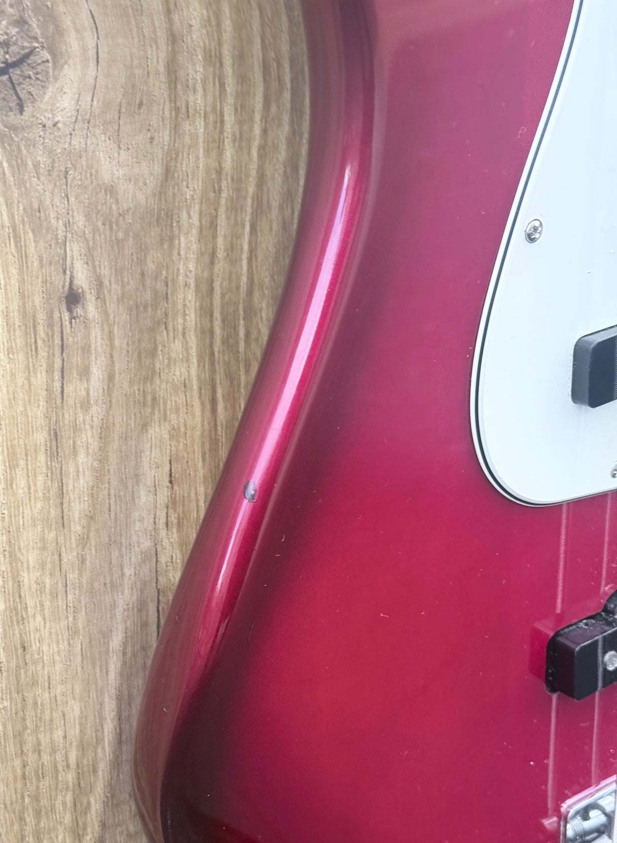 Fender American Standard Jazz Bass RW Crimson Burst 1996