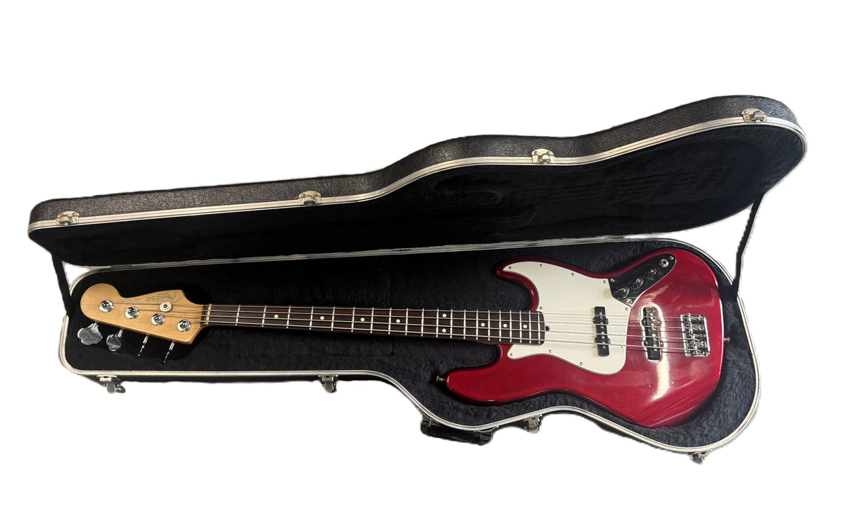 Fender American Standard Jazz Bass RW Crimson Burst 1996
