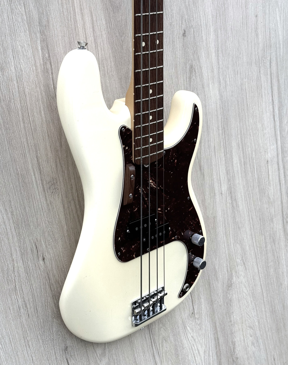 Fender American Standard Precision Bass RW Olympic White 2013