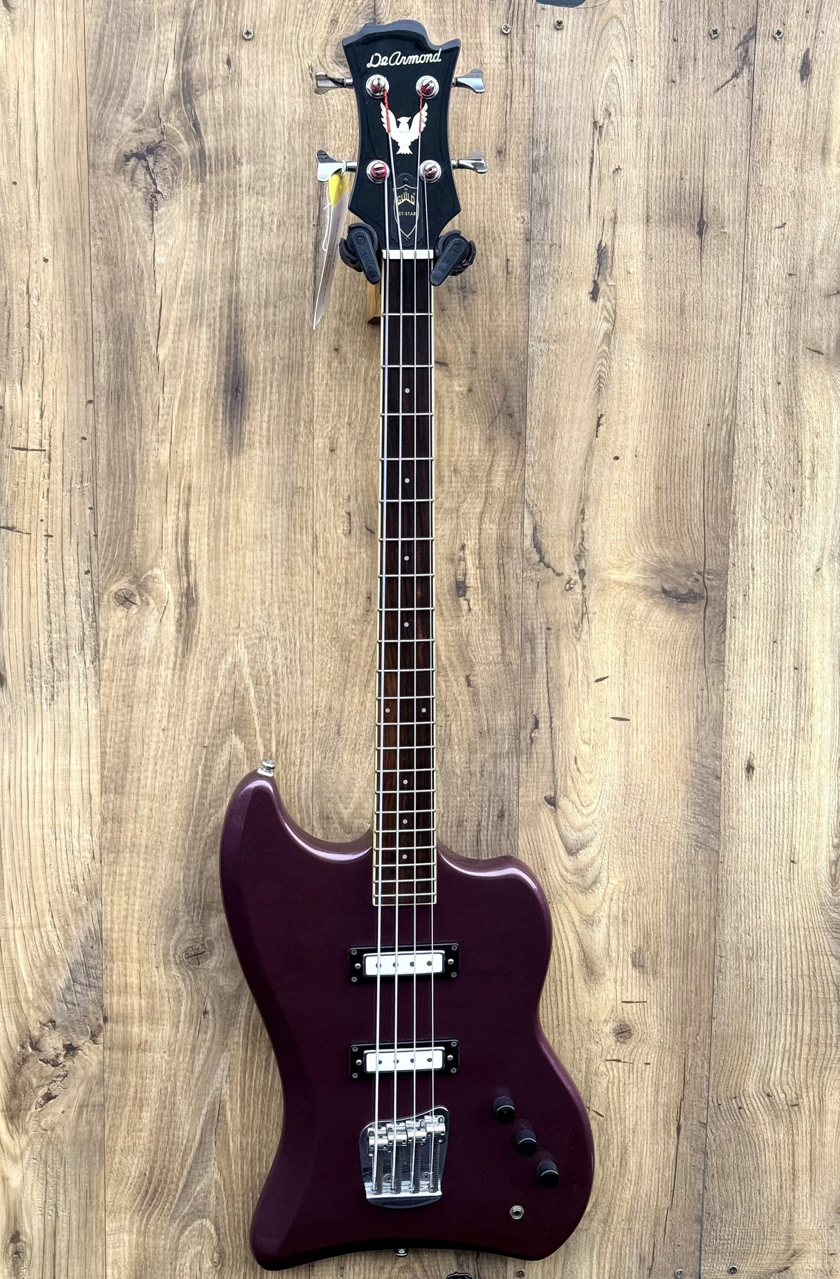 Guild DeArmond Jetstar Bass Metallic Purple (1990s)