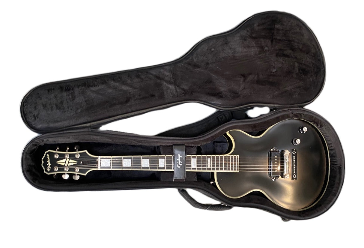 Epiphone Jared James Nichols Old Glory Les Paul Custom Black Aged Gloss