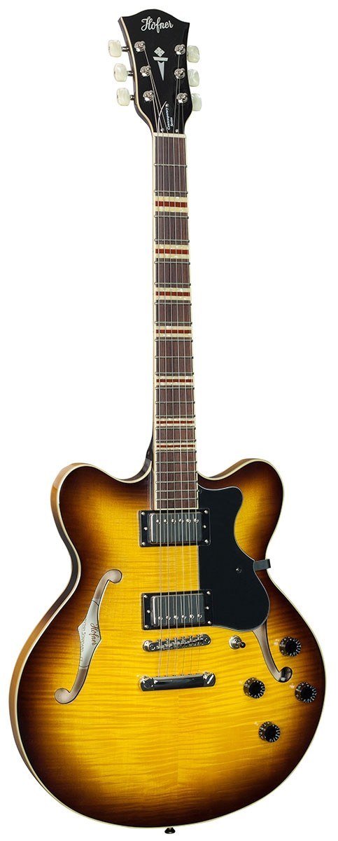 Hofner Verythin Semi-Acoustic Guitar Sunburst