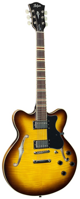 Hofner Verythin Semi-Acoustic Guitar Sunburst