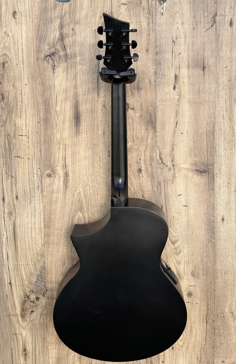 Lindo Neptune All Black Electro Acoustic Guitar – Matte Black