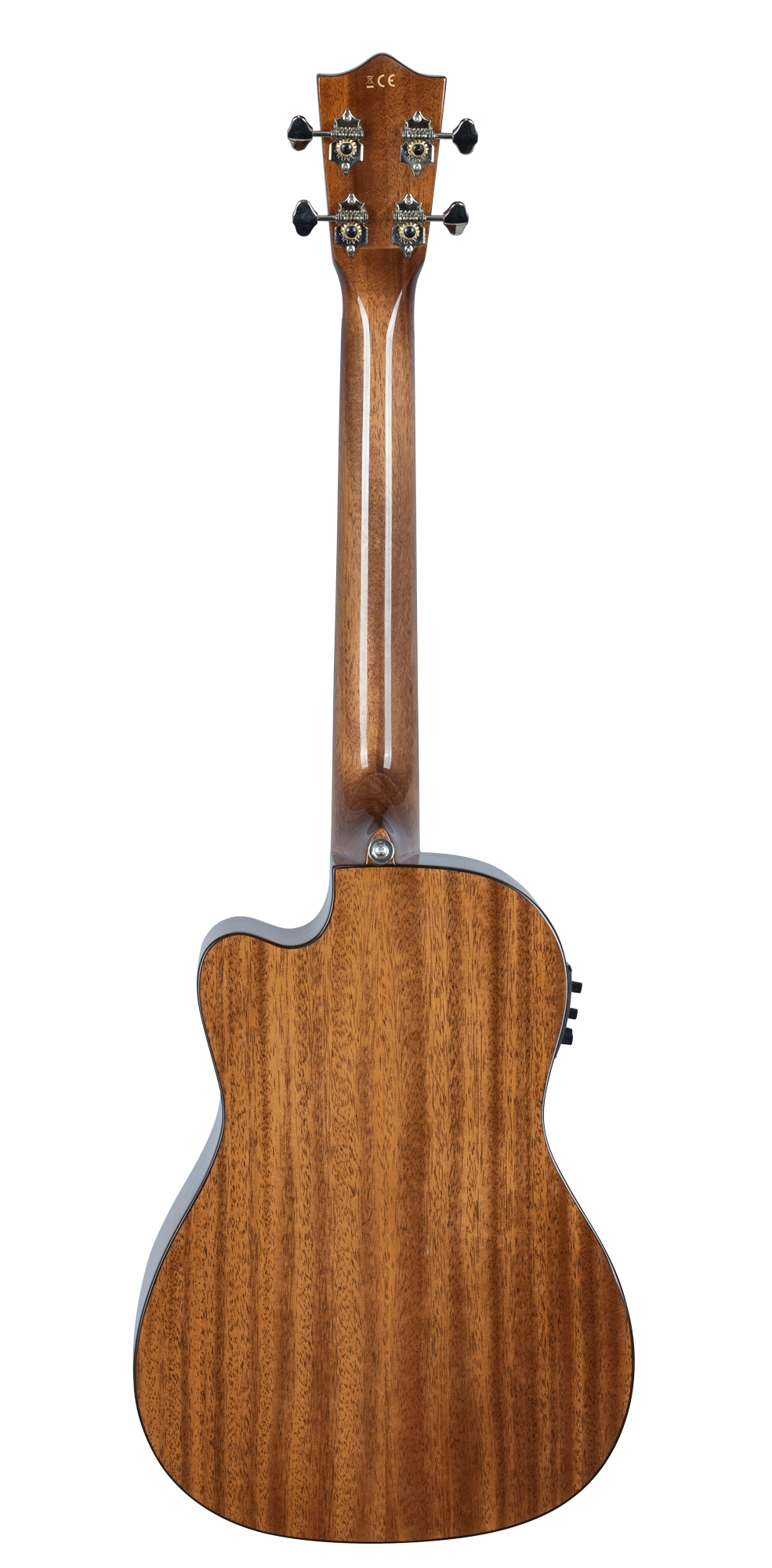 Lanikai All Solid Mahogany MAS-CEB Electric Bartione Ukulele