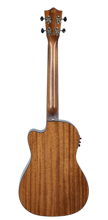 Lanikai All Solid Mahogany MAS-CEB Electric Bartione Ukulele
