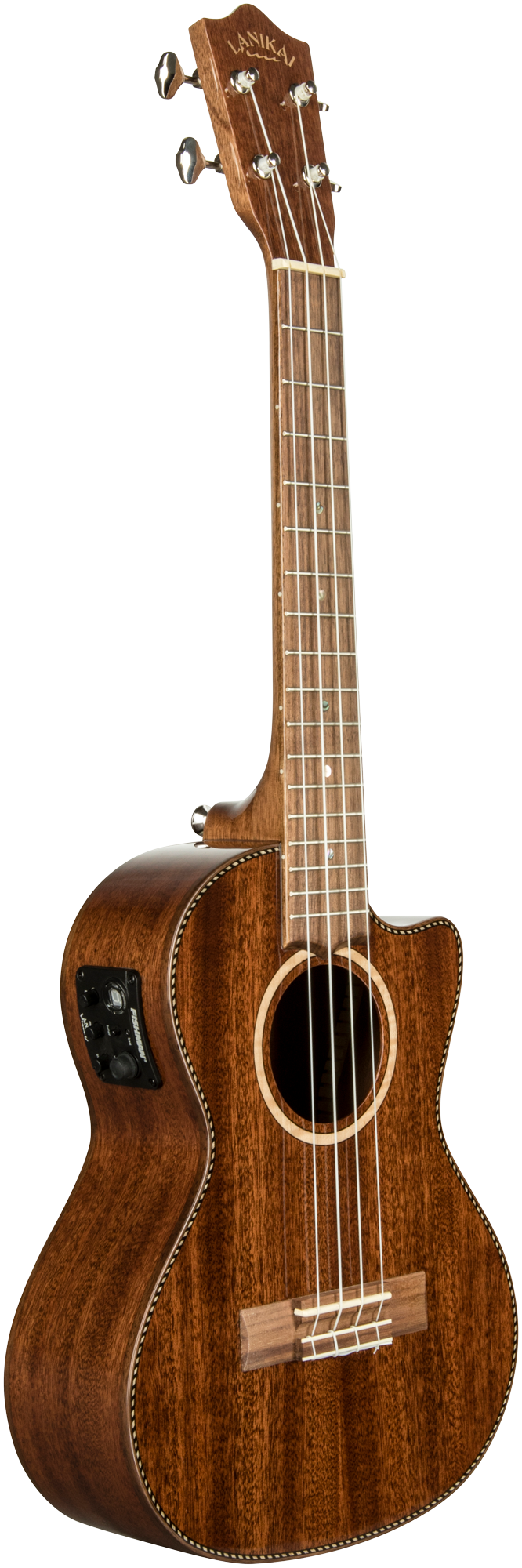 Lanikai All Solid Mahogany MAS-CET Electro-acoustic Tenor Ukulele