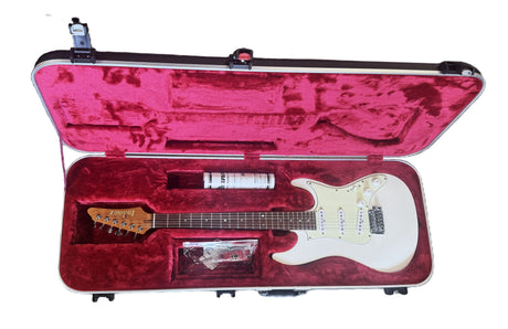 Ibanez LM1 Luca Mantovanelli Signature Luna White