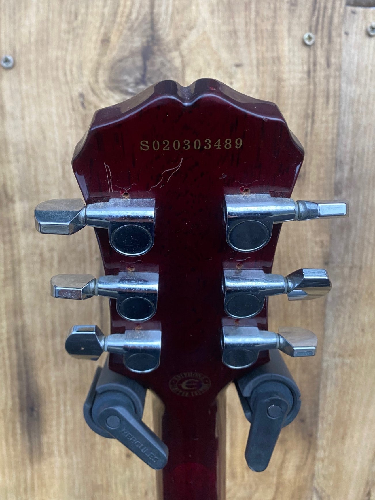 Epiphone Les Paul Standard Plus Top Made in Korea 2002 Wine Red
