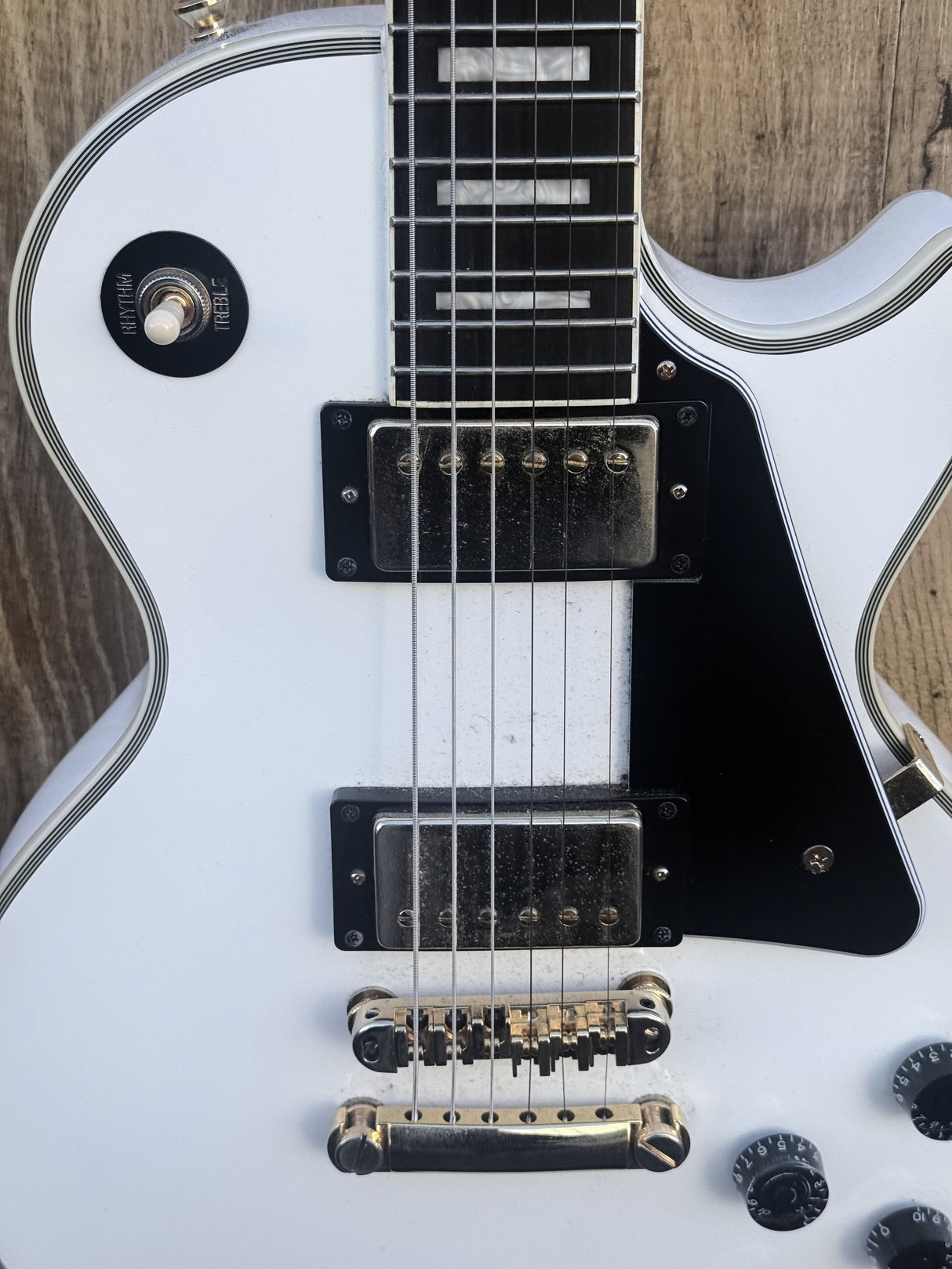 Epiphone Les Paul Custom Alpine White 2021