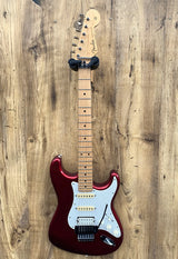 Fender Strat Made In Japan 1989 MN Candy Apple Red With Floyd Rose