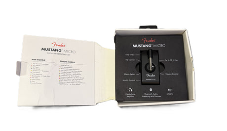 Fender Mustang Micro Guitar Headphone Amp