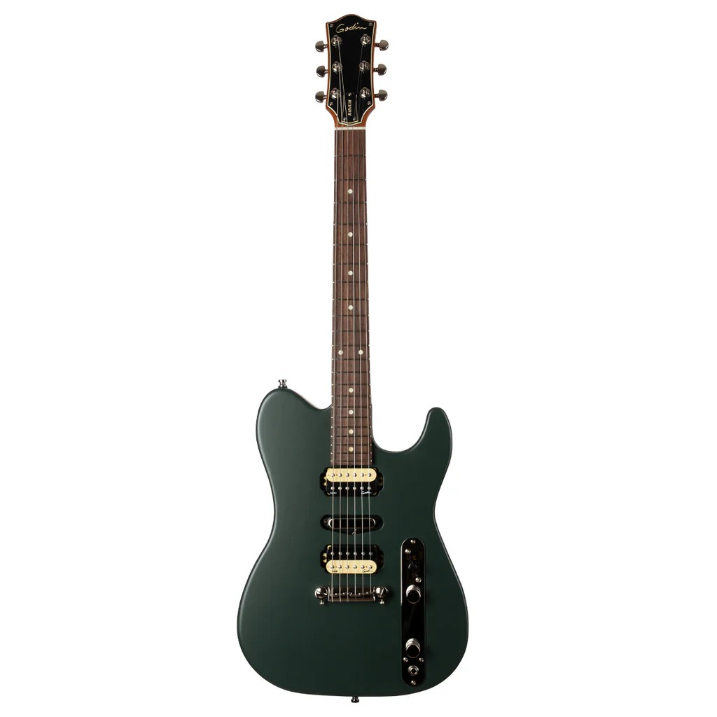 Godin Radium Electric Guitar ~ Matte Green