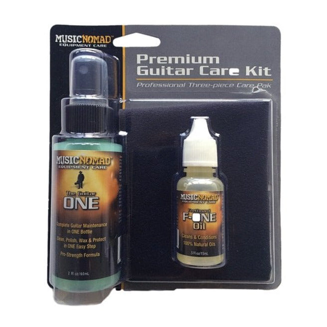 Music Nomad Premium Guitar Care Kit Three-Piece