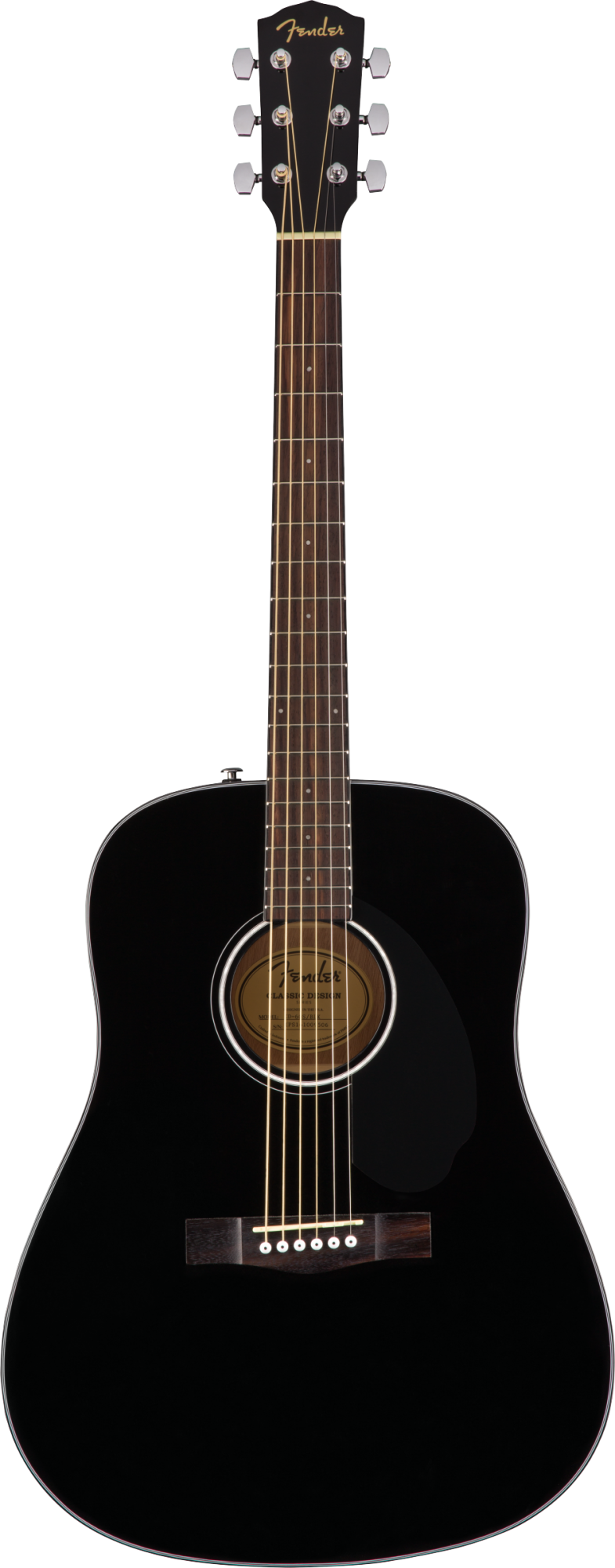 Fender CD-60S Dreadnought Black