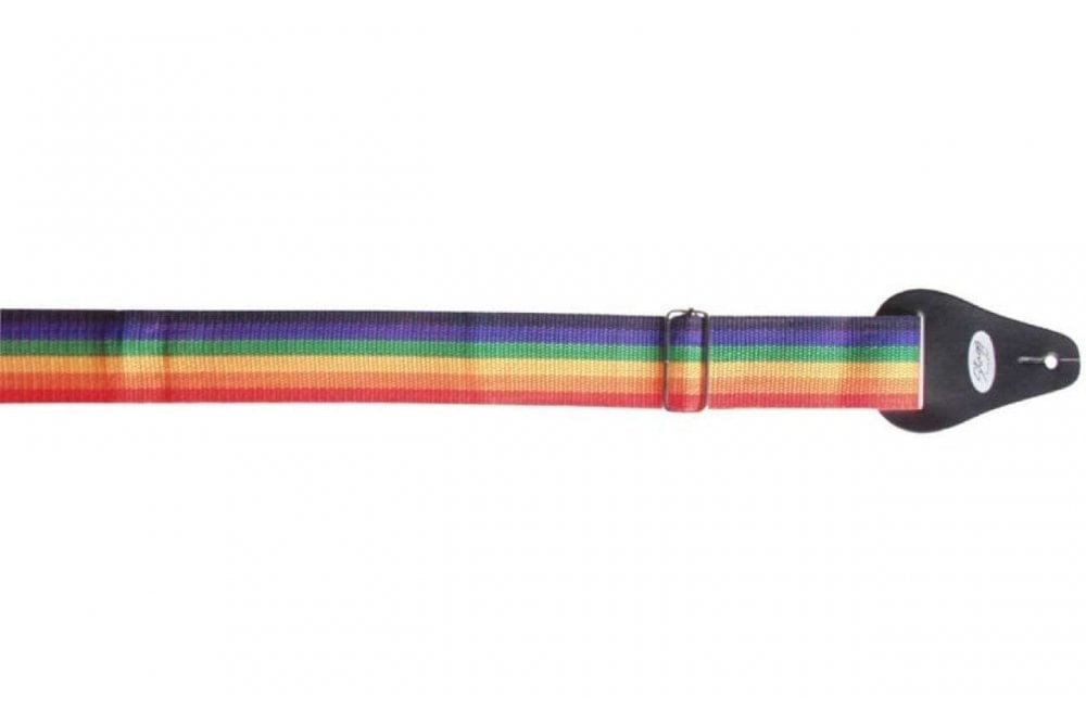 Stagg Nylon Strap Rainbow