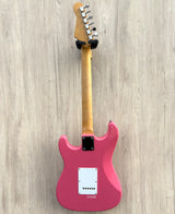 Gear4Music Pink Stratocaster
