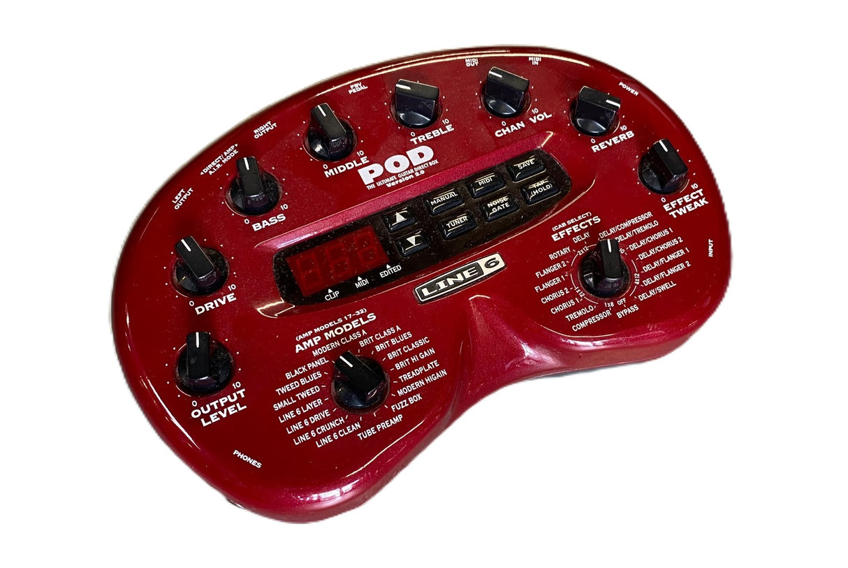 Line 6 Pod 2.0 Guitar Multi-Effects And Amp Modeller