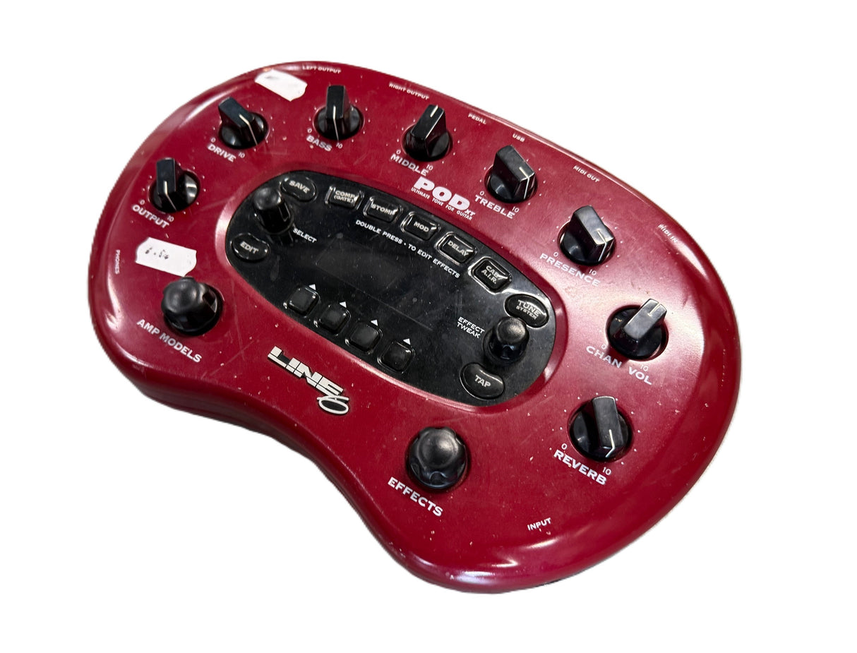 Line 6 POD XT Guitar Multi-Effects And Amp Modeller