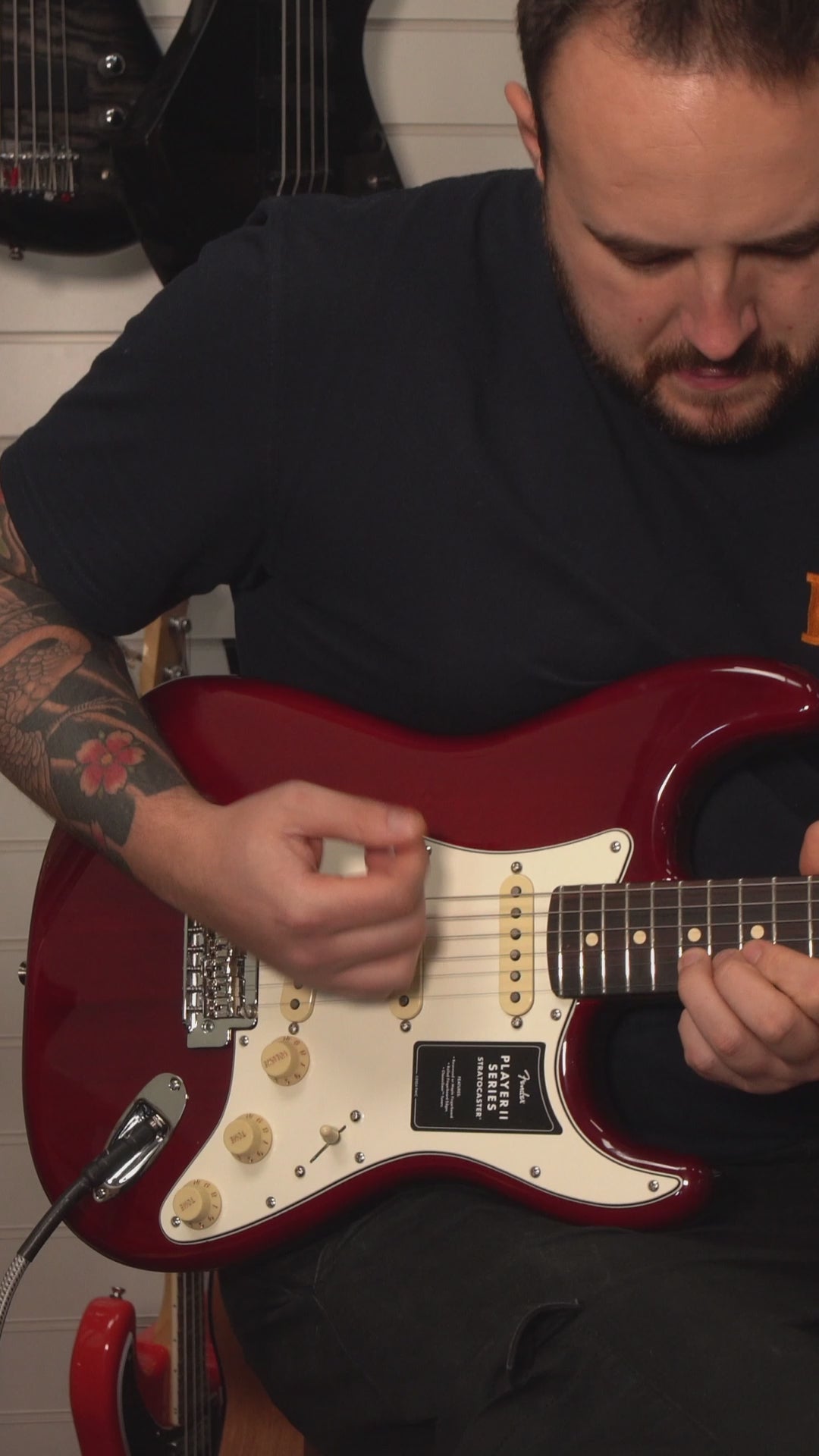 Fender Player II Stratocaster RW Transparent Cherry Burst