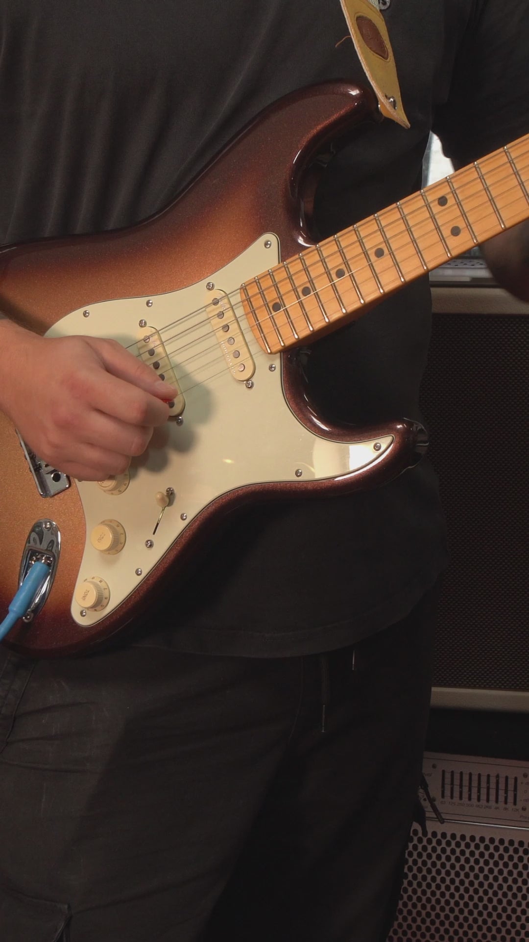 Fender American Ultra Strat MN Mocha Burst 2023