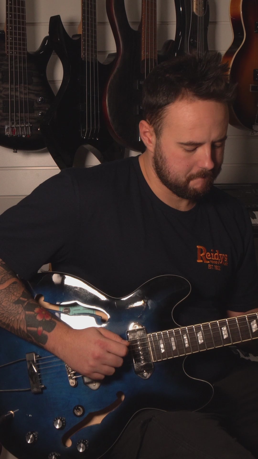 Epiphone Gary Clark Jr Signature Blak And Blu Casino 2015 Limited Edition